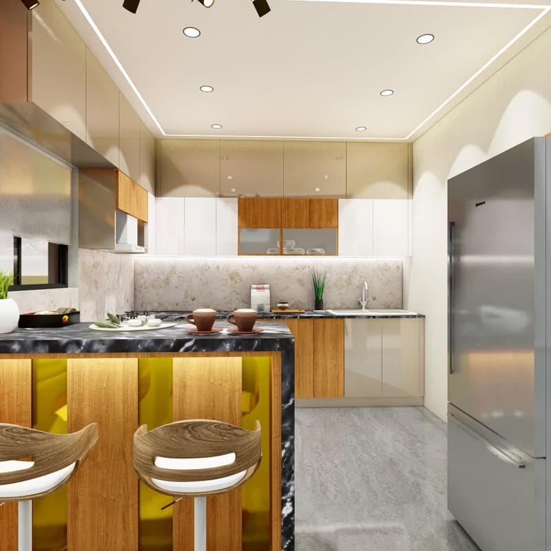 Minimalist Kitchen Layout