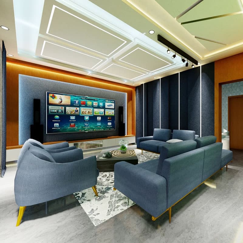 Sleek TV Unit Design