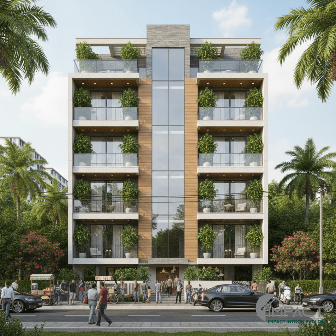 Modern Apartment Complex